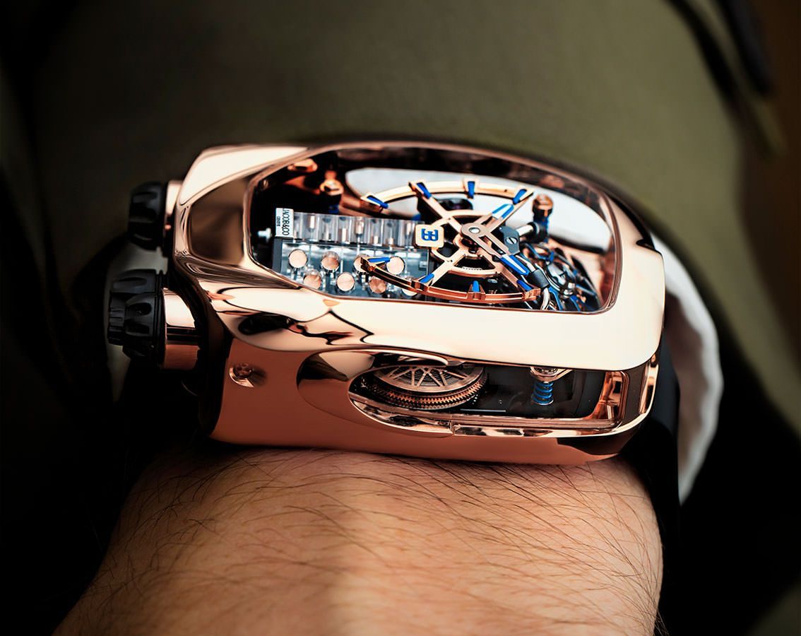 Best luxery transparent watch