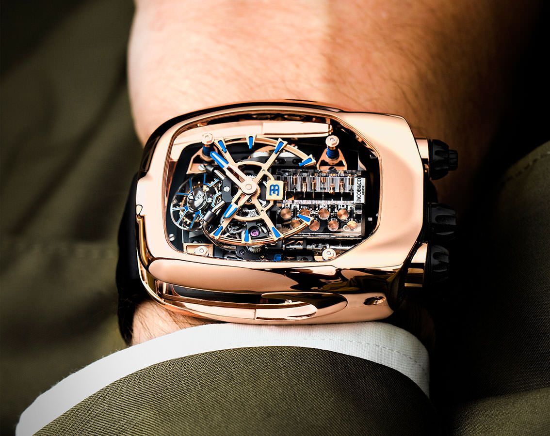 Best luxery transparent watch