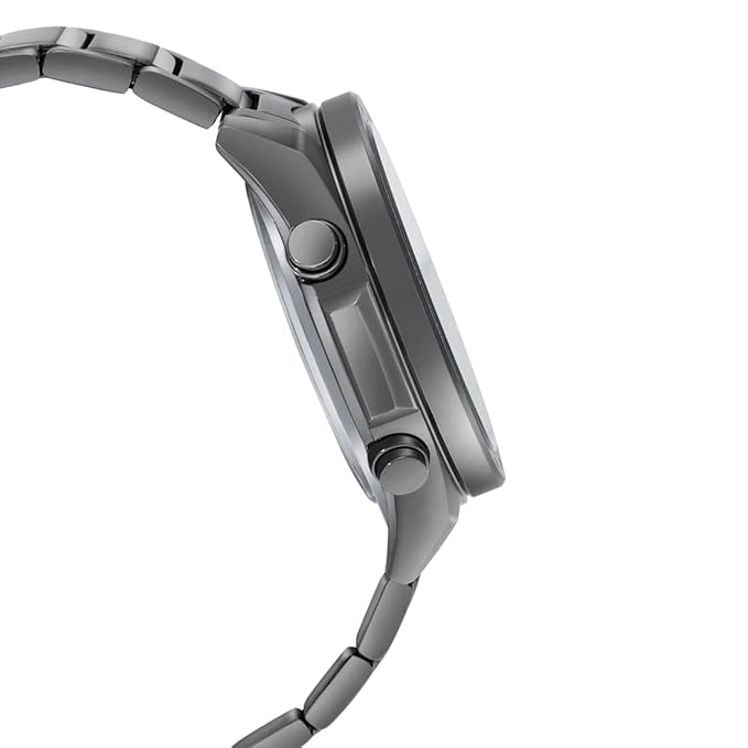 Casio Edifice ECB-900MDC-1ADR Gray Analog-Digital Dial Gray Ion Plated Stainless Steel Band Men's Watch