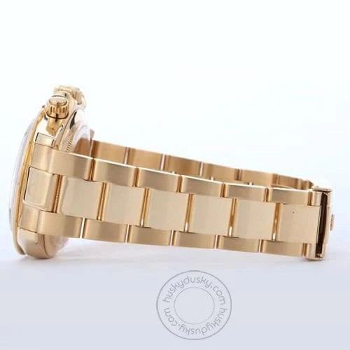 RLX Watch Rainbow Diamond Gold Metal Men's Watch RLX-Rainbow